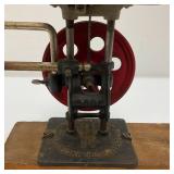 Vintage Belt Driven Hand Crank Scroll Saw