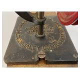 Vintage Belt Driven Hand Crank Scroll Saw