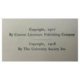 1908 "The Works Of Abraham Lincoln" Volumes 1-6