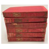 1908 "The Works Of Abraham Lincoln" Volumes 1-6