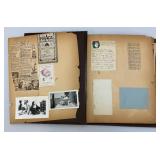 Very Old Scrap-Book With Vintage Valetines And More