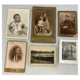 Vintage Wooden Decorative Box With Vintage Photos