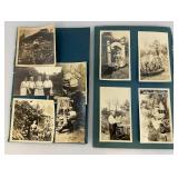 Vintage Wooden Decorative Box With Vintage Photos