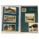 Vintage Wooden Decorative Box With Vintage Photos