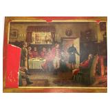 Vintage Wooden Decorative Box With Vintage Photos