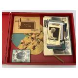 Vintage Wooden Decorative Box With Vintage Photos