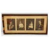 Antique Framed Photos And More