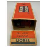 Vintage Lionel O Gauge No. 6257 S.P. Caboose In Original Box