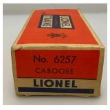 Vintage Lionel O Gauge No. 6257 S.P. Caboose In Original Box