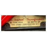 Vintage Lionel O Gauge No. 1033 Transformer 90 Watts (Nice Condition)