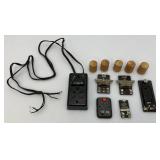 Vintage Lionel PostwarO Gauge No. 1122-100 Dual Switch Track Controller (Cord Brittle), Wood Barrels And More