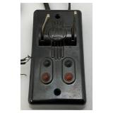 Vintage Lionel PostwarO Gauge No. 1122-100 Dual Switch Track Controller (Cord Brittle), Wood Barrels And More