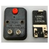 Vintage Lionel PostwarO Gauge No. 1122-100 Dual Switch Track Controller (Cord Brittle), Wood Barrels And More