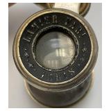 Antique Made In France Opera Binoculars: Chevalier Opticien, Brass And Pewter