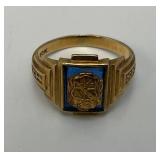 1932 CRAVERS Brand 10K Class Ring Size 8