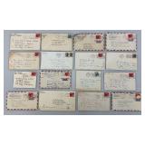 Misc. 1967-68 Letters With Old Stamps