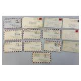 Misc. 1967-68 Letters With Old Stamps