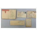 Misc. 1967-68 Letters With Old Stamps