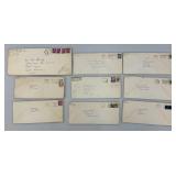 Misc. Vintage Letters With Stamps And More