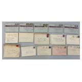 Misc. Vintage Letters With Stamps And More