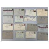 Misc. Vintage Letters With Stamps And More