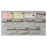 Misc. Vintage Letters With Stamps And More