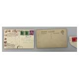 Misc. Vintage Letters With Stamps And More