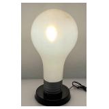 Vintage 22" Tall Lightbulb Display Piece Lamp (Works)