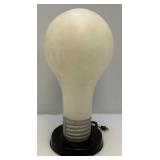 Vintage 22" Tall Lightbulb Display Piece Lamp (Works)