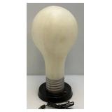 Vintage 22" Tall Lightbulb Display Piece Lamp (Works)