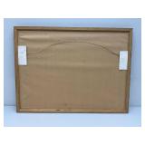 Framed Behind Glass Pencil Signed KEN ZYLLA "Full Service" Limited Print 1021/9600 23" x 31"