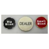 Nice Set Of Poker Chips And Playing Cards In Carrying Case