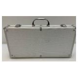 Nice Set Of Poker Chips And Playing Cards In Carrying Case