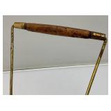 RARE Vintage MCM Pasinski Chip & Dip Snack Bowl W/Stand Hollywood Regency