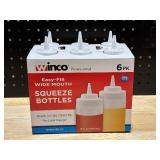 Winco Squeeze Bottles New