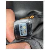 Chanel Black Quilted Leather Shoulder Bag with Gold CC Turn-Lock & 2 Front Pockets