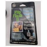 General Electric FlipFlash II Twin Pack with 2 Arrays & Kodak Instamatic 18 & QuickSnap 35mm Cameras