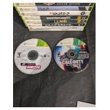 Xbox 360 Games (Lot of 9) - Injustice; Arkham Origins x2; Skate 2; GTA V; LA Noire