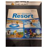 Wii Games (Lot of 5) - Mario Kart Wii, Wii Fit Plus, Just Dance 4, The Hunt, Wii Sports Resort