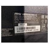 MSI 27-Inch gaming LCD Monitor - Model 3CA, 2021 Manufacture Date