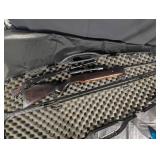 Bolt-Action Pellet Rifle w Scope in Case