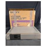 Sony VTX-1100R Component TV Tuner Frequency Synthesizer - 120V 60Hz, 22W, Made in Japan