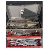 Craftsman Tool Set - Wrenches, Pliers, Sockets in Red Tool Chest