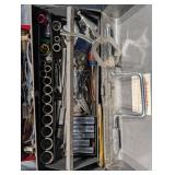 Craftsman Tool Set - Wrenches, Pliers, Sockets in Red Tool Chest