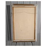 City Street Landscape by Paul Dubois - Framed Oil Painting 40 x 28 in