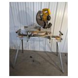 DeWalt DW705 12-In. Compound Miter Saw - 120V, 13.5A, 4000 RPM (On Stand)