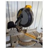 DeWalt DW705 12-In. Compound Miter Saw - 120V, 13.5A, 4000 RPM (On Stand)