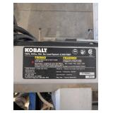 Kobalt Sliding Compound Miter Saw - 120V, 60Hz, 15A, 4,500 RPM - Rolling Stand