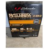 Schumacher SE-4020-CA Battery Charger & Engine Starter - 200A, 12V/6V, Fully Automatic