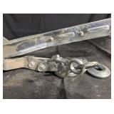 Big Red 4-Ton Cable Puller - Come-Along Hand Winch